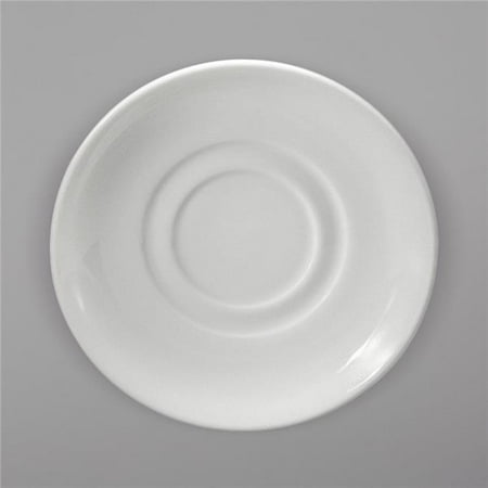 Oneida R4220000500 5.75 in. Royale Bright White Porcelain Saucer