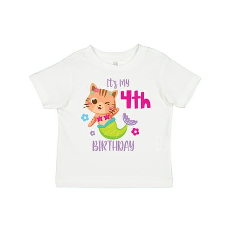Inktastic It s My 4th Birthday with Cute Cat Mermaid Gift Toddler Toddler Girl T-Shirt
Inktastic It s My 4th Birthday with Cute Cat Mermaid Gift Toddler Toddler Girl T-Shirt