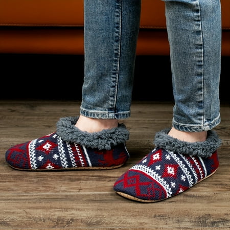 Cozy Men s Solid-Color Knit Slippers - Warm Fuzz Lining Easy Slip-On Casual Indoor Footwear for Fall to Winter
Cozy Men s Solid-Color Knit Slippers - Warm Fuzz Lining Easy Slip-On Casual Indoor Footwear for Fall to Winter