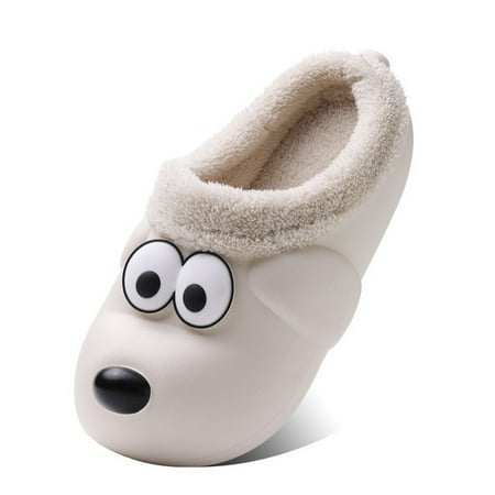 CoCopeanut Women s Winter Waterproof Eva Cute Puppy Shape Cotton Slippers Couple Fashion Warm Home Indoor Floor Slippers Fun Slippers
CoCopeanut Women s Winter Waterproof Eva Cute Puppy Shape Cotton Slippers Couple Fashion Warm Home Indoor Floor Slippers Fun Slippers