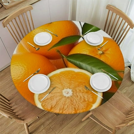 Orinice Oranges Leaves Round Table Cover Stain Resistant Washable Indoor Outdoor Tablecloth Kitchen Dining Wedding Parties Picnic Camping 100% Polyester Fiber 38-42
Orinice Oranges Leaves Round Table Cover Stain Resistant Washable Indoor Outdoor Tablecloth Kitchen Dining Wedding Parties Picnic Camping 100% Polyester Fiber 38-42