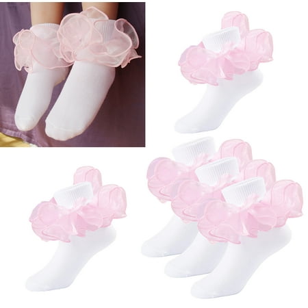 5/3/1 Pairs Baby Girls Socks Kids Lace Ruffle Princess Socks M(4-6Y) Pink-1 Pairs
5/3/1 Pairs Baby Girls Socks Kids Lace Ruffle Princess Socks M(4-6Y) Pink-1 Pairs