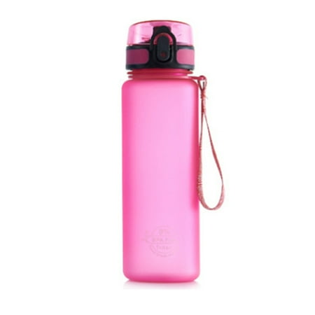 500ml Sport Water Bottle Leak-proof Water Container with Lanyard for School Office Travel Pink
500ml Sport Water Bottle Leak-proof Water Container with Lanyard for School Office Travel Pink