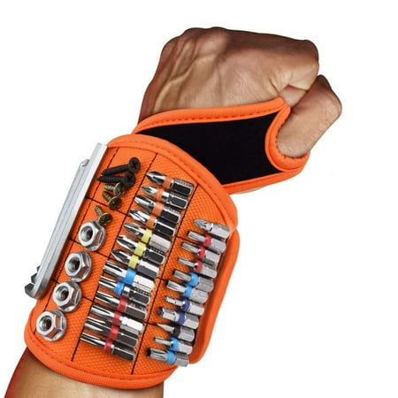 Magnetic Wristband Tool Belt with 16 Strong Magnets for Holding Screws Nails Drill Bits Best Christmas Gift for Men Women DIY Handyman Carpenters Father/Dad Husband Boyfriend Women
Magnetic Wristband Tool Belt with 16 Strong Magnets for Holding Screws Nails Drill Bits Best Christmas Gift for Men Women DIY Handyman Carpenters Father/Dad Husband Boyfriend Women