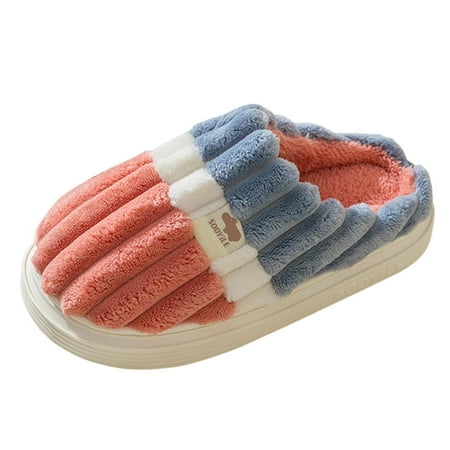 GNEIKDEING Couples Women Slip-On Furry Plush Flat Home Winter Open Toe Keep Warm Slippers Shoes Gift on Clearance
GNEIKDEING Couples Women Slip-On Furry Plush Flat Home Winter Open Toe Keep Warm Slippers Shoes Gift on Clearance