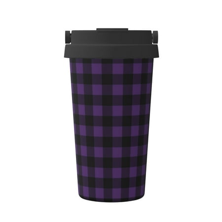 KLL Purple Black Plaid Pattern Stainless Steel Vacuum Insulated Tumbler - Carry Insulated Coffee Mug - Reusable Insulated Cold Brew Iced Coffee Cup Thermos
KLL Purple Black Plaid Pattern Stainless Steel Vacuum Insulated Tumbler - Carry Insulated Coffee Mug - Reusable Insulated Cold Brew Iced Coffee Cup Thermos