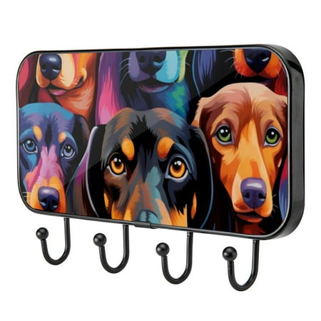 Dachshund Dog Self Adhesive Towel Coat Wood Iron Hooks for Home Keys Door Outdoor Home Improvement Utility Hook
Dachshund Dog Self Adhesive Towel Coat Wood Iron Hooks for Home Keys Door Outdoor Home Improvement Utility Hook
