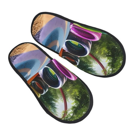 JUNZAN Colorful Tire Tunnel Park Slippers for Women House Shoes Non Slip Indoor/Outdoor Pineapple And Cactus Designs-Medium
JUNZAN Colorful Tire Tunnel Park Slippers for Women House Shoes Non Slip Indoor/Outdoor Pineapple And Cactus Designs-Medium