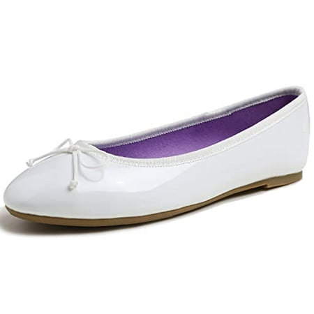 Feversole Women s Macaroon Colorful Memory Foam Cushion Insock Patent Ballet Flat White Lilac 9.5 M US
Feversole Women s Macaroon Colorful Memory Foam Cushion Insock Patent Ballet Flat White Lilac 9.5 M US