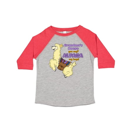 Inktastic Cute Jumping Alpaca-Grandma s House You Say ALPACA My Bags! Gift Toddler Boy or Toddler Girl T-Shirt
Inktastic Cute Jumping Alpaca-Grandma s House You Say ALPACA My Bags! Gift Toddler Boy or Toddler Girl T-Shirt