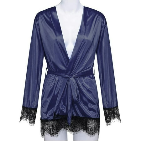 Lingerie For Women Sexy Lingerie For Women Lingerie Women Silk Lace Robe Dress Babydoll Sleepwear Nightdress Pajamas Set Blue
Lingerie For Women Sexy Lingerie For Women Lingerie Women Silk Lace Robe Dress Babydoll Sleepwear Nightdress Pajamas Set Blue