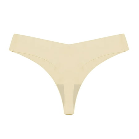 Knosfe Women s Seamless Thong G-String Panties Low Rise Soft Breathable Stretch Underwear
Knosfe Women s Seamless Thong G-String Panties Low Rise Soft Breathable Stretch Underwear