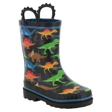 Boys Western Chief Dino World Rain Boot