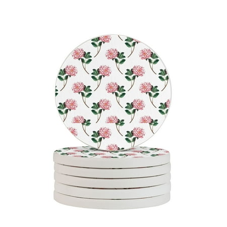 Circular Drink Coasters Set Flowers Vintage Floral Background Beautiful Home Decor Diatomite Heat-Resistant Diatomite Protect Table Countertop
Circular Drink Coasters Set Flowers Vintage Floral Background Beautiful Home Decor Diatomite Heat-Resistant Diatomite Protect Table Countertop