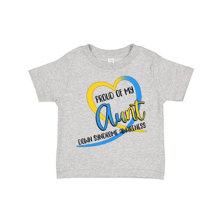 Inktastic Proud of My Aunt Down Syndrome Awareness Heart Ribbon Gift Toddler Boy or Toddler Girl T-Shirt
Inktastic Proud of My Aunt Down Syndrome Awareness Heart Ribbon Gift Toddler Boy or Toddler Girl T-Shirt