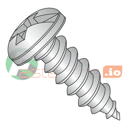#6 x 5/8 Type A Self-Tapping Screws / Combo / Pan Head / 18-8 Stainless Steel (Quantity: 5 000 pcs)
#6 x 5/8 Type A Self-Tapping Screws / Combo / Pan Head / 18-8 Stainless Steel (Quantity: 5 000 pcs)