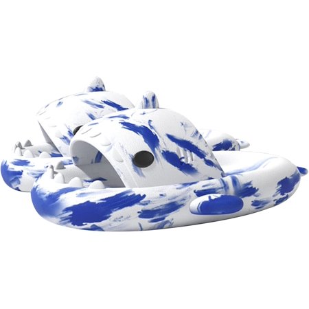 Shark Sandals Slides for Women Men Agooga Cute Novelty Cartoon Anti-Slip Open Toe Slides Summer Lightweight Shark Sandals Casual Beach Foam Shoes Unisex Fashion Cloud Shark Slippers(White Blue)
Shark Sandals Slides for Women Men Agooga Cute Novelty Cartoon Anti-Slip Open Toe Slides Summer Lightweight Shark Sandals Casual Beach Foam Shoes Unisex Fashion Cloud Shark Slippers(White Blue)