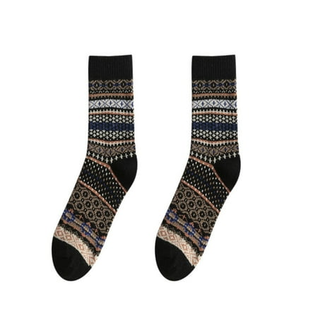 TAIAOJING Mens Socks Ethnic Wind Warm Wool Socks Thickening Socks Fashion Winter Socks Unisex Casual Socks
TAIAOJING Mens Socks Ethnic Wind Warm Wool Socks Thickening Socks Fashion Winter Socks Unisex Casual Socks