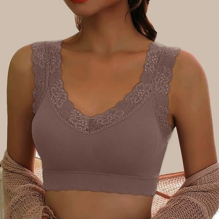 Knosfe Women s Lightly Seamless Wireless Bra Support Comfort Bralette Beauty Back Bras for Women
Knosfe Women s Lightly Seamless Wireless Bra Support Comfort Bralette Beauty Back Bras for Women
