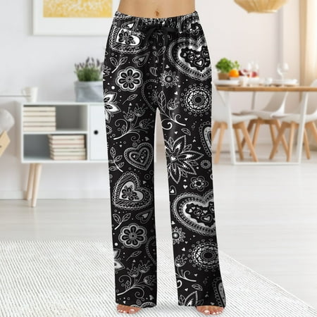MRULIC pants for women Women s Spring Fashion Casual Plaid Lace Cotton Can Be Worn Outside Pajamas Home Pants Black + M
MRULIC pants for women Women s Spring Fashion Casual Plaid Lace Cotton Can Be Worn Outside Pajamas Home Pants Black + M