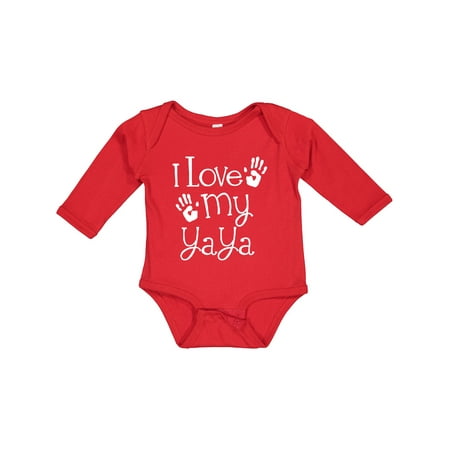 Inktastic I Love My Yaya Grandchild Gift Baby Boy or Baby Girl Long Sleeve Bodysuit
Inktastic I Love My Yaya Grandchild Gift Baby Boy or Baby Girl Long Sleeve Bodysuit