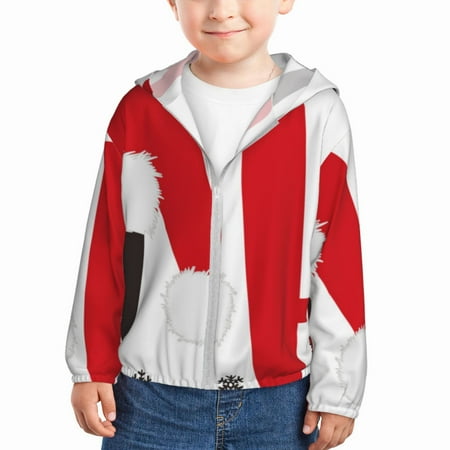 Gaeub HOHOHO Christmas Print Athletic Sun Protection Hoodie for Kids Long Sleeve Outdoor UV Shirt Running Fishing Top for Boys Girls-3 Years
Gaeub HOHOHO Christmas Print Athletic Sun Protection Hoodie for Kids Long Sleeve Outdoor UV Shirt Running Fishing Top for Boys Girls-3 Years