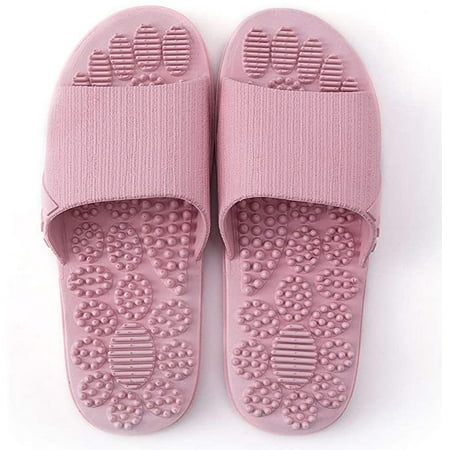 Wish Shower slippers bathroom sandals non slip buffer massage slippers for men and women(Pink) S3191
Wish Shower slippers bathroom sandals non slip buffer massage slippers for men and women(Pink) S3191