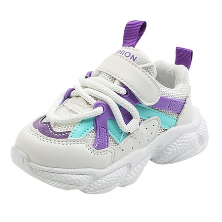 DNDKILG Kids Girl Boy Soft Sole Spring Summer Fall First Walkers Shoes Toddler Baby Breathable Non-Slip Sneakers Purple 12M-7Y 25
DNDKILG Kids Girl Boy Soft Sole Spring Summer Fall First Walkers Shoes Toddler Baby Breathable Non-Slip Sneakers Purple 12M-7Y 25