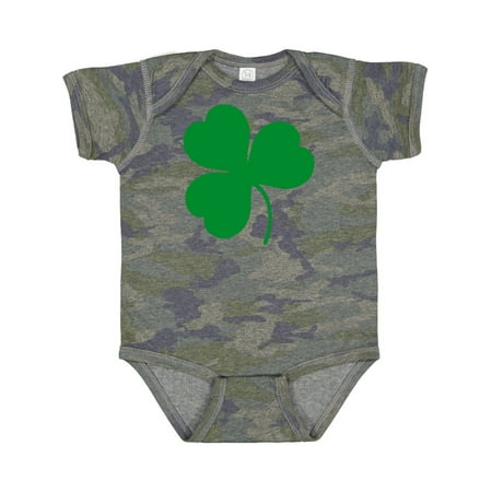Inktastic Green Irish Shamrock Clover Gift Baby Boy or Baby Girl Bodysuit