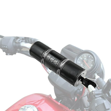 BESTHUA Motorcycle Blue Tooth Speakers - MP3 Music Player with Audio Amplifier System Display and dual speakers USB Interfaced Support WMA Music Formats
BESTHUA Motorcycle Blue Tooth Speakers - MP3 Music Player with Audio Amplifier System Display and dual speakers USB Interfaced Support WMA Music Formats