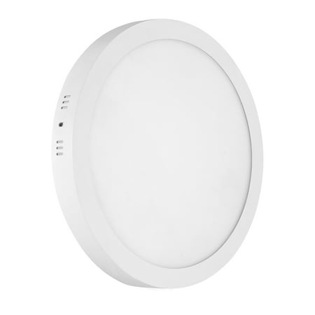 Round Flush Mount Ceiling Light,18W Surface Mounted LED Kitchen Ceiling Light Fixture,Panel Ceiling Lamps for Laundry, Stairwell, Kitchen, Bedroom, 4000K