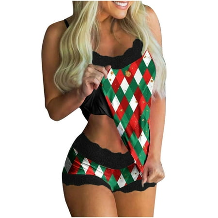 wendunide cargo pants women Christmas Pajamas Sleeveless Lace Cami Shorts Lingerie Sleepwear Set pants for women
wendunide cargo pants women Christmas Pajamas Sleeveless Lace Cami Shorts Lingerie Sleepwear Set pants for women