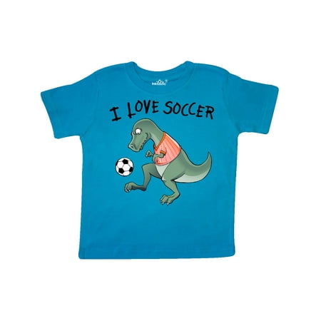 Inktastic I Love Soccer-Dinosaur in Orange Gift Toddler Boy or Toddler Girl T-Shirt
Inktastic I Love Soccer-Dinosaur in Orange Gift Toddler Boy or Toddler Girl T-Shirt