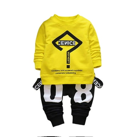 nsendm Boys Sweatsuit 4t Kid Printing Set Girl Clothes Boy Outfits T-shirt Tops+Pants Girls Suit Jacket And Pants Yellow 100
nsendm Boys Sweatsuit 4t Kid Printing Set Girl Clothes Boy Outfits T-shirt Tops+Pants Girls Suit Jacket And Pants Yellow 100