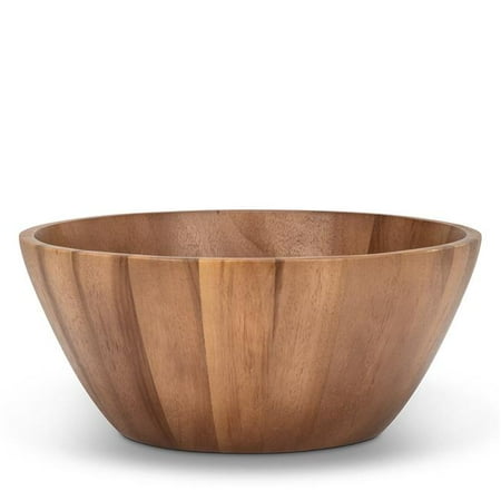 15.75 in. Acacia Wood Deep Bowl Extra Large