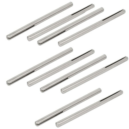 3mm 1/8 Shank Dia Split Mandrel Silver Tone 10pcs for Abrasive Sandpaper