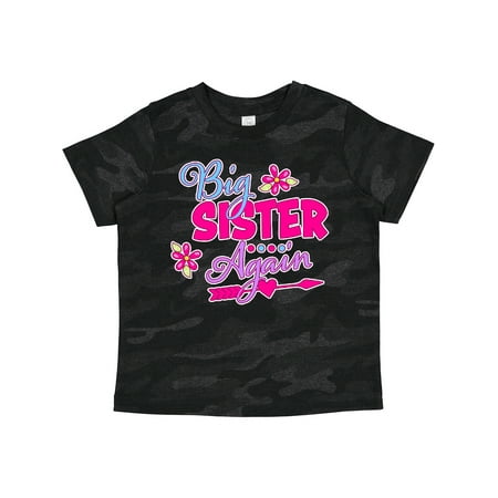 Inktastic Big Sister Again with Flowers and Arrow Gift Toddler Toddler Girl T-Shirt
Inktastic Big Sister Again with Flowers and Arrow Gift Toddler Toddler Girl T-Shirt