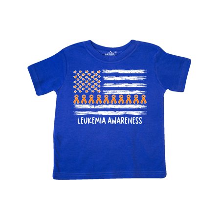 Inktastic Leukemia Awareness Orange Ribbons and Flag Gift Toddler Boy or Toddler Girl T-Shirt
Inktastic Leukemia Awareness Orange Ribbons and Flag Gift Toddler Boy or Toddler Girl T-Shirt