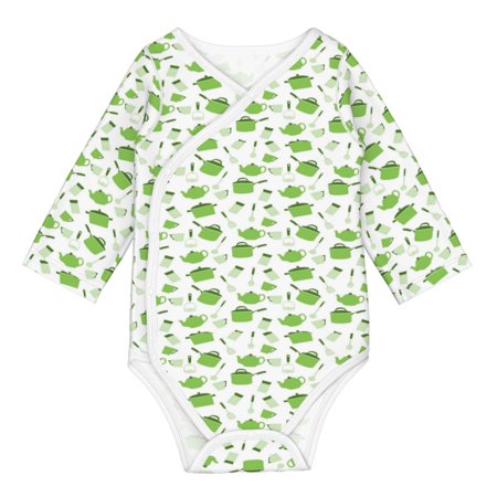 Matuu Kitchen Utensiles Cooking Pots for Baby Long-Sleeve Bodysuit Soft Cotton Comfortable and Breathable Perfect for Newborns and Infants
Matuu Kitchen Utensiles Cooking Pots for Baby Long-Sleeve Bodysuit Soft Cotton Comfortable and Breathable Perfect for Newborns and Infants