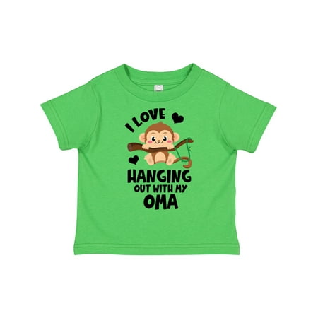 Inktastic Monkey I Love Hanging out with My Oma Gift Toddler Boy or Toddler Girl T-Shirt
Inktastic Monkey I Love Hanging out with My Oma Gift Toddler Boy or Toddler Girl T-Shirt
