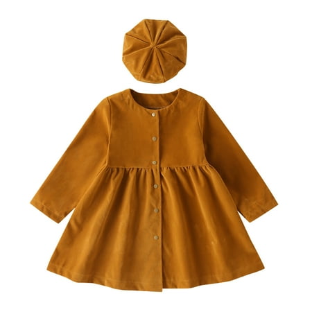 LBECLEY Baby Girl Receiving Blanket Toddler Kids Child Baby Girls Long Sleeve Patchwork Solid Princess Dress with Hat Outfit Set 2Pcs Boy Christmas Outfit 5 Brown 100
LBECLEY Baby Girl Receiving Blanket Toddler Kids Child Baby Girls Long Sleeve Patchwork Solid Princess Dress with Hat Outfit Set 2Pcs Boy Christmas Outfit 5 Brown 100