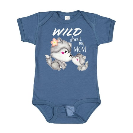 Inktastic Wild About My Mom- Mother and Baby Wolves Gift Baby Boy or Baby Girl Bodysuit
Inktastic Wild About My Mom- Mother and Baby Wolves Gift Baby Boy or Baby Girl Bodysuit