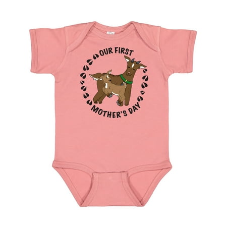 Inktastic Our First Mother s Day with Cute Goats Gift Baby Boy or Baby Girl Bodysuit
Inktastic Our First Mother s Day with Cute Goats Gift Baby Boy or Baby Girl Bodysuit