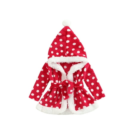 Ma&Baby Baby Girl Boy Christmas Flannel Hooded Robes Bathrobe Cartoon Robe with Belt 1-5 Years
Ma&Baby Baby Girl Boy Christmas Flannel Hooded Robes Bathrobe Cartoon Robe with Belt 1-5 Years