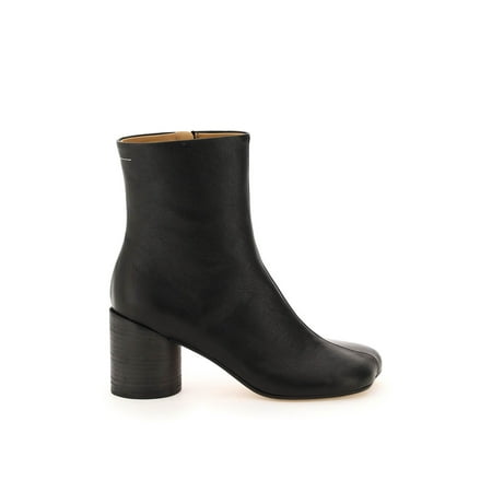 Mm6 Maison Margiela Leather Ankle Boots Women