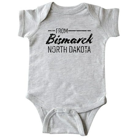 Inktastic From Bismarck North Dakota in Black Distressed Text Gift Baby Boy or Baby Girl Bodysuit
Inktastic From Bismarck North Dakota in Black Distressed Text Gift Baby Boy or Baby Girl Bodysuit