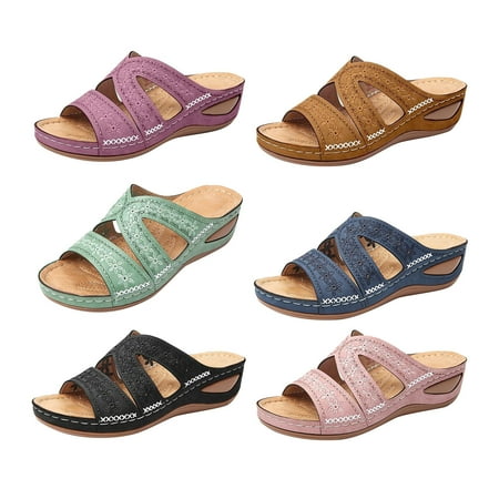 Azrian Women S Multi-Color Embroidered Sandals with Wedge Fish Mouth Platform Shoes
Azrian Women S Multi-Color Embroidered Sandals with Wedge Fish Mouth Platform Shoes