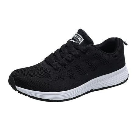 Women Walking Shoes Women Ladies Breathable Mesh Air Cushion Mesh Casual Lightweight Soft Bottom Lace Up Running Shoes casual shoes for Men Mesh Black
Women Walking Shoes Women Ladies Breathable Mesh Air Cushion Mesh Casual Lightweight Soft Bottom Lace Up Running Shoes casual shoes for Men Mesh Black