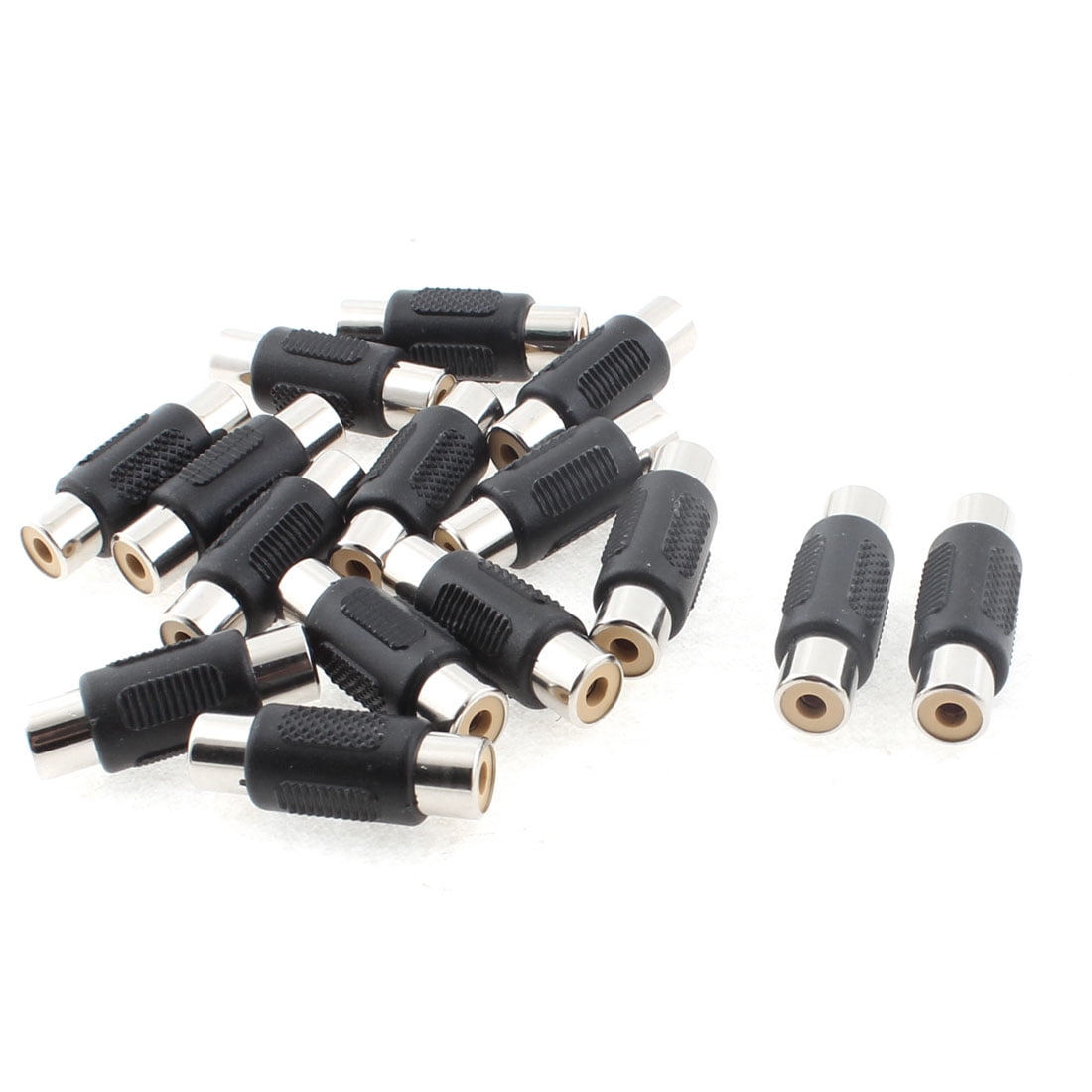 RCA Female to RCA Female Jack Audio Cable Joiner Coupler Adapter