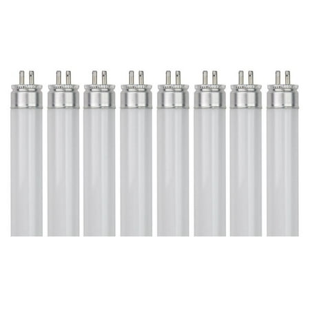 Sterl Lighting - Pack of 8 T5 45.23 Straight Mini Bi-Pin High Output Manufacturing Facility Fluorescent Tube Light Bulb 54 Watt 120/220 V G5 Base 3500K 4320 Lumens 8000 Hours
Sterl Lighting - Pack of 8 T5 45.23 Straight Mini Bi-Pin High Output Manufacturing Facility Fluorescent Tube Light Bulb 54 Watt 120/220 V G5 Base 3500K 4320 Lumens 8000 Hours